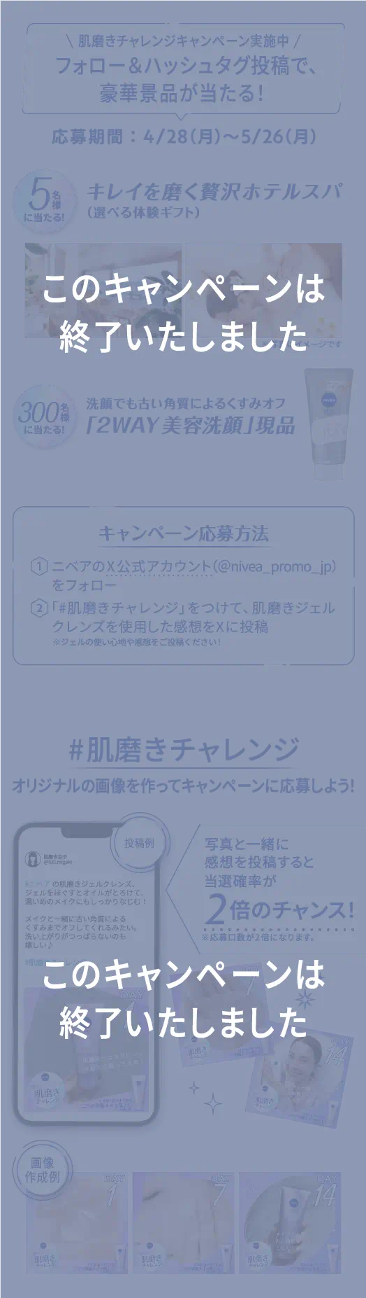このキャンペーンは終了しました